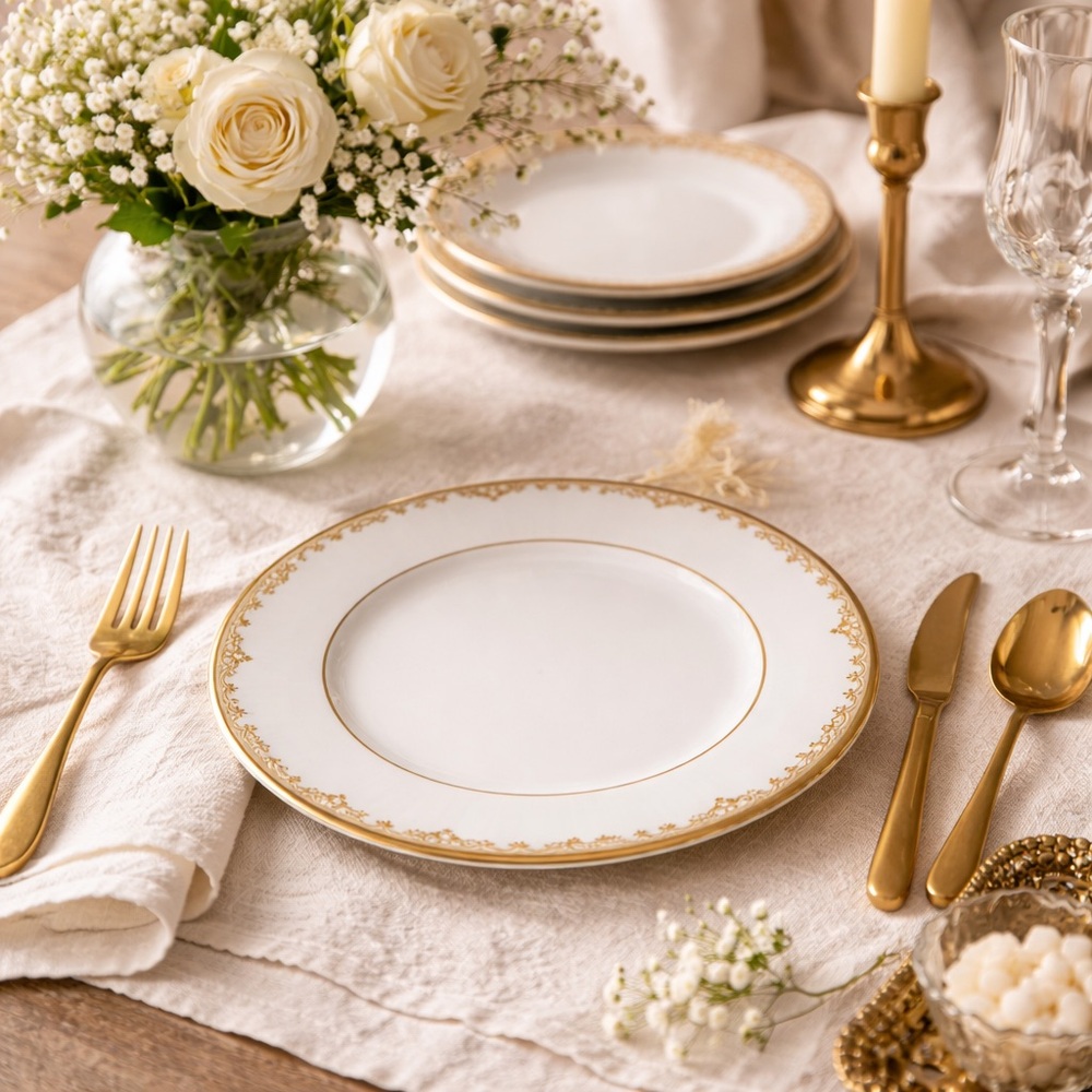 ✨ NEW Lenox Federal Gold 9” Accent Plate ✨